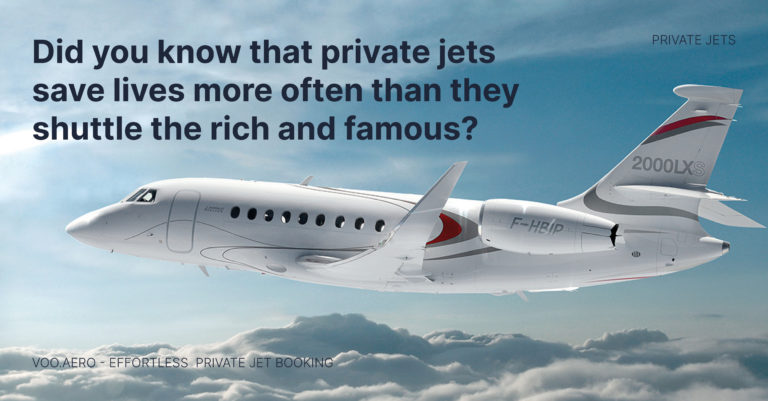 VOO Blog Private Jets save lives