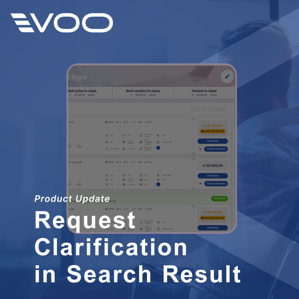 Product whats new with VOO request clarification JSB product updates,charter,booking,time Product updates