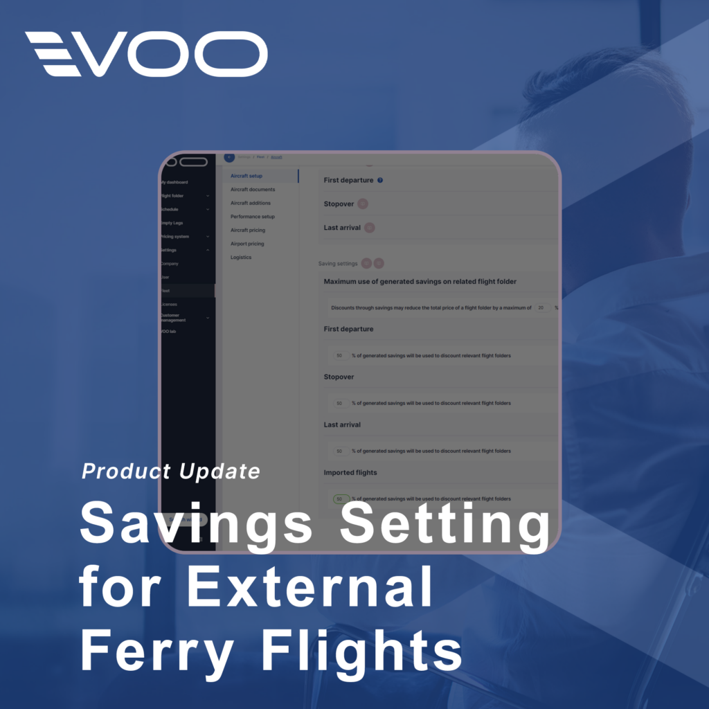 Product whats new with VOO savings setting JSB product updates,charter,booking,time Product updates